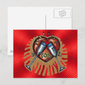 60ste Jubileum voor bruiloft Briefkaart (Voorkant / Achterkant)