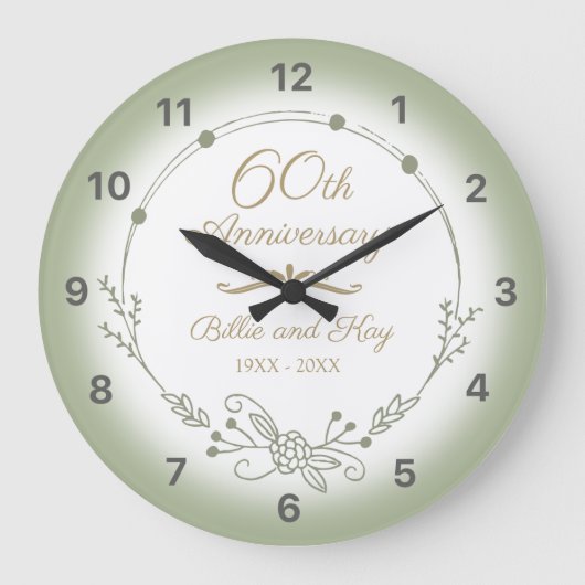60ste Jubileum voor bruiloft Grote Klok (Voorkant)
