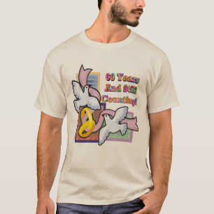 60ste Jubileum voor bruiloft T-shirt