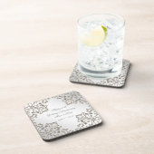 60ste Jubileum voor diamanten met 60ste diamant Onderzetter (Rechterzijde)