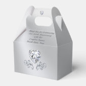 60ste Jubileum-weddenschap-ceremonie Ideeën Diamon Bedankdoosjes (Achterkant)