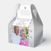 60ste Jubileum-weddenschap-ceremonie Ideeën Diamon Bedankdoosjes (Voorkant Zijde)