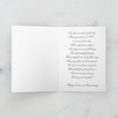 60ste Jubileum Wenskaart bruiloft Kaart (Binnen)