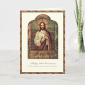 60ste PRIESTER JUBILEUM Kaart (Voorkant)