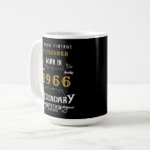 60ste verjaardag 1966 Legendarische Retro Koffiemok (Voorkant links)