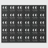 60ste verjaardag - Art Deco geïnspireerde look "60 Cadeaupapier (Vlak)