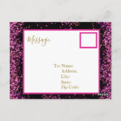 60ste verjaardag briefkaart (Achterkant)