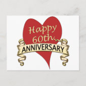 60ste. Verjaardag Briefkaart (Voorkant)