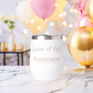 60ste verjaardag cadeau – Sassy op 60! Elegant neu