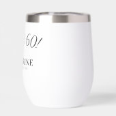 60ste verjaardag cadeau – Sassy op 60! Zwart-Wit (Achterkant)