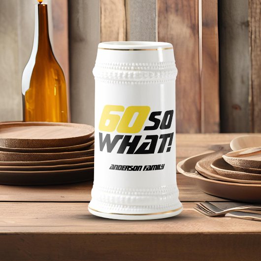 60ste verjaardag dus wat persoonlijke Motivatie gr Bierpul