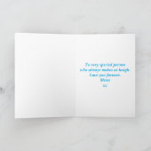 60ste verjaardag Funny Keep Calm Add Message Women Kaart (Binnen)