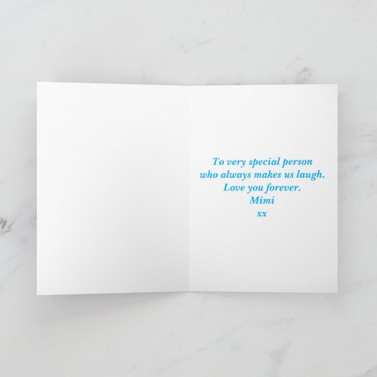 60ste verjaardag Funny Keep Calm Add Message Women Kaart (Binnen)