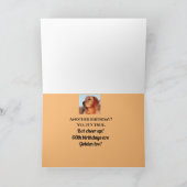 60ste verjaardag Golden Retriever Funny Schattige  Kaart (Binnen)