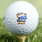 60ste verjaardag golfballen 60 jaar grappig cadeau