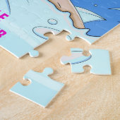 60ste verjaardag grappige uitspraak Jigzaag Puzzle Legpuzzel (Zijkant)