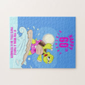 60ste verjaardag grappige uitspraak Jigzaag Puzzle Legpuzzel (Horizontaal)