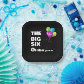 60ste verjaardag Humor Papieren Bordje (Feest)