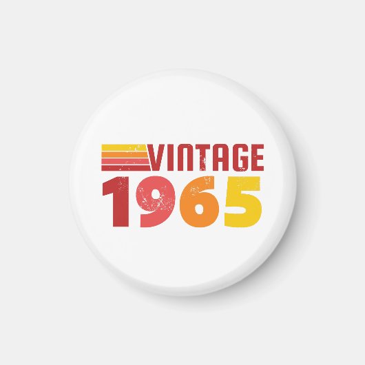 60ste VERJAARDAG magneet (Voorkant)
