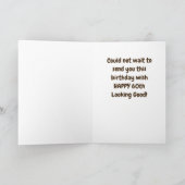 ***60ste VERJAARDAG**** met EEN BEETJE HUMOR Kaart (Binnen)