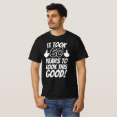 60ste verjaardag t-shirt (Voorkant volledig)