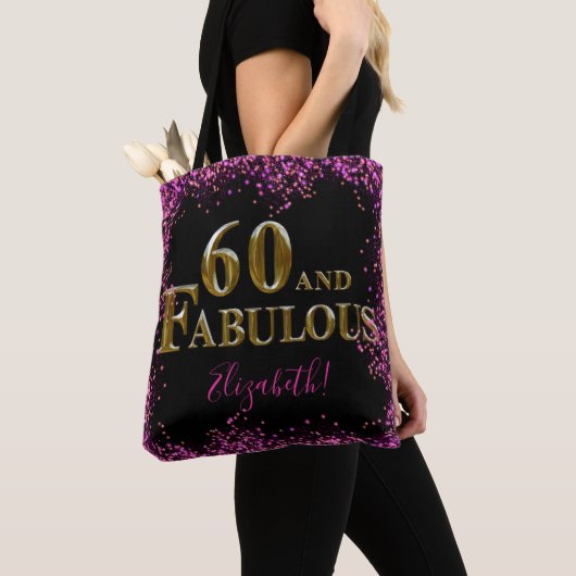 60ste verjaardag tote bag (Dichtbij)