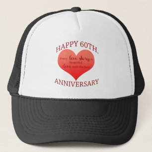 60ste. Verjaardag Trucker Pet
