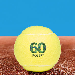 60ste verjaardag voor Hem - 60 Jaar Tartan Schotse Tennisballen