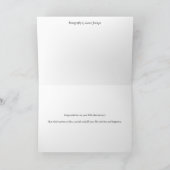 60ste verjaardag wenskaart Zonlicht in bomen Kaart (Binnen)