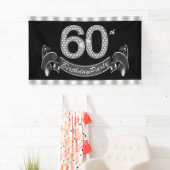 60ste verjaardagsfeestje spandoek (Insitu)