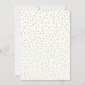 60ste verlichting feest - Witte Goud Kaart (Achterkant)