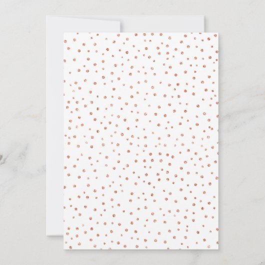 60ste Verrassingsverjaardagsfeestje - Wit Rose Gol Kaart (Achterkant)