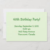 60ste Yard Birthday Party!   uitnodiging (Achterkant)