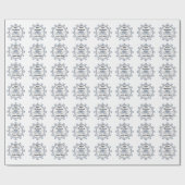 60th, 75th, 100th Diamond Wrapping Paper, Roll Cadeaupapier (Vlak)