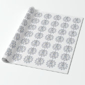 60th, 75th, 100th Diamond Wrapping Paper, Roll Cadeaupapier (Uitgerold)