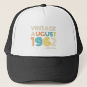 60th Birthday August 1972 Limited Edition Trucker Pet (Voorkant)