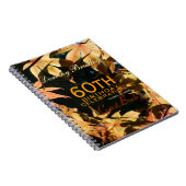 60th Birthday Celebration Autumn Custom Guest Book Notitieboek (Rechterzijde)