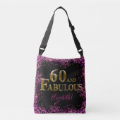 60th Birthday Crossbody Tas (Voorkant)