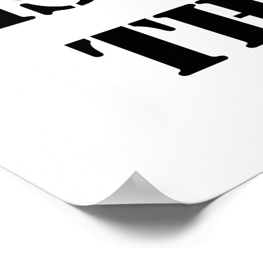 60th Birthday Gag Gift Poster (Hoek)