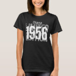 60th Birthday Gift 1956 of ENIG JAAR Limited T-shirt<br><div class="desc">Ben je geboren in 1956?  Of op zoek naar een leuk verjaardagscadeau voor iemand?  Bekijk dit 1956 Limited Edition shirt.  Personaliseer je met een naam!  U kunt ook het kalenderjaar wijzigen.</div>