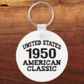 60th Birthday Gifts, 1950 Sleutelhanger (Voorkant)