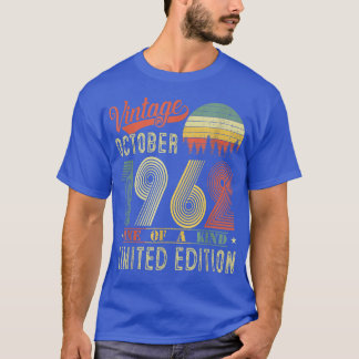 60th Birthday Gifts oktober 1962 Limited E T-shirt