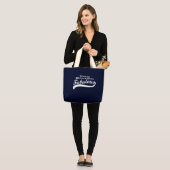 60th Birthday Grote Tote Bag (Voorkant (model))