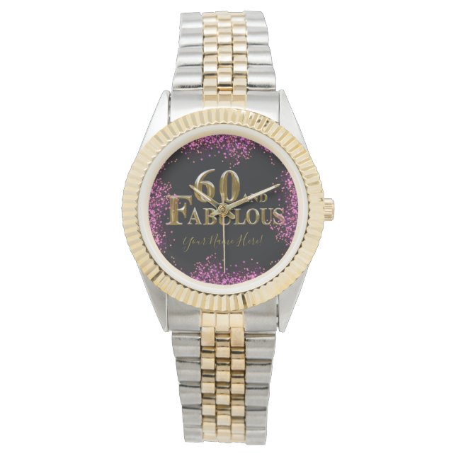 60th Birthday Horloge (Voorkant)