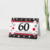 60th Birthday Humorous Card! Card Kaart (Voorkant)