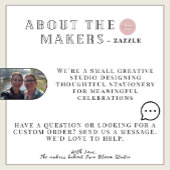 60th Birthday Invitation – Sixty & Thriving Kaart