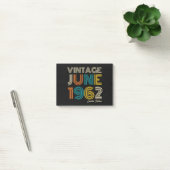 60th Birthday  June 1962 Limited Edition Post-it® Notes (Kantoor)