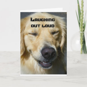 **60th BIRTHDAY** LAUGHING OUT LOUD! Card Kaart
