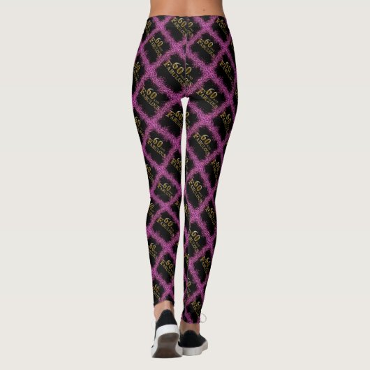 60th Birthday Leggings (Achterkant)