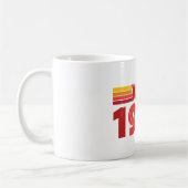 60TH BIRTHDAY  Mug Koffiemok (Links)